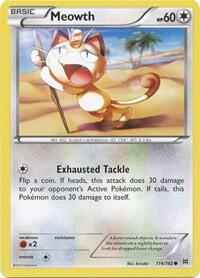 Meowth Common XY - BREAKthrough 114/162 LP