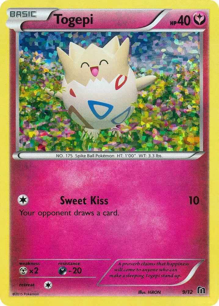 Togepi Holo Promo McDonald's Promos 2016 009/012 MP