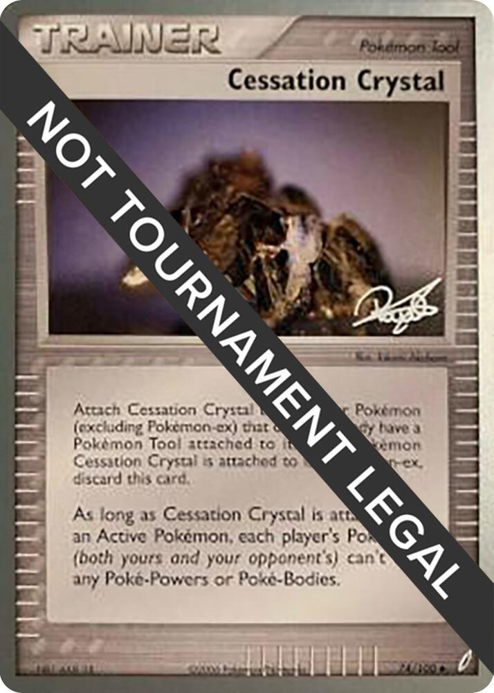 Cessation Crystal - 2008 (Paul Atanassov) World Championship Decks 74/100 MP - TCG-JVP