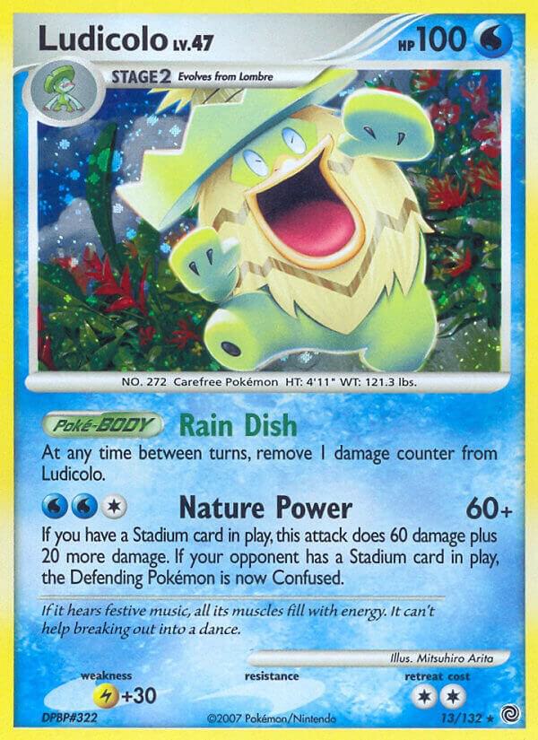 Ludicolo Holo Rare Secret Wonders 13/132 MP