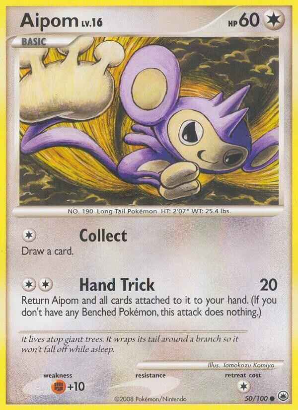 Aipom (50) Common Majestic Dawn 50/100 NM