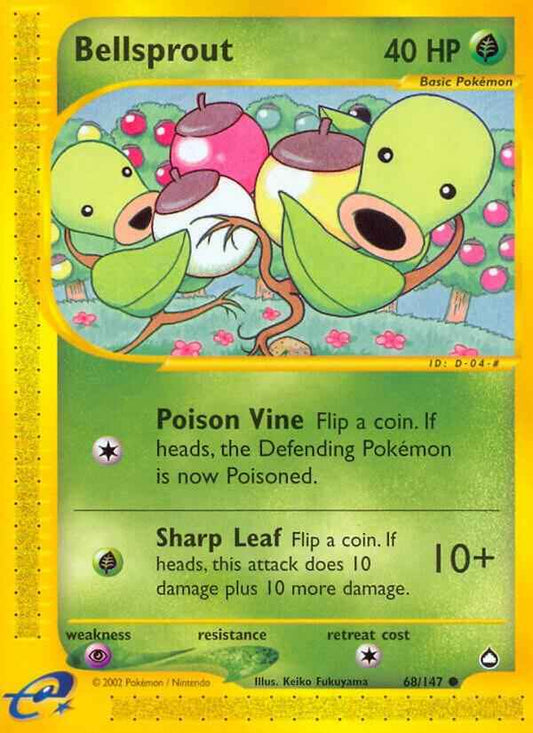 Bellsprout (68) Common Aquapolis 068/147 NM