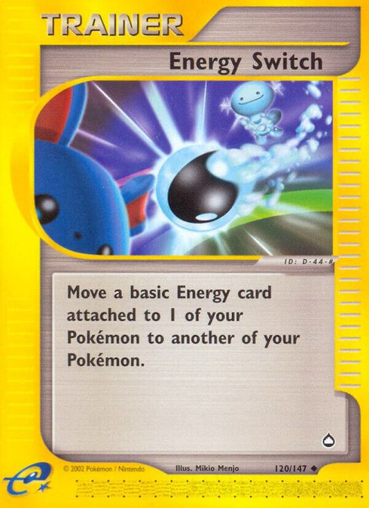 Energy Switch Uncommon Aquapolis 120/147 NM
