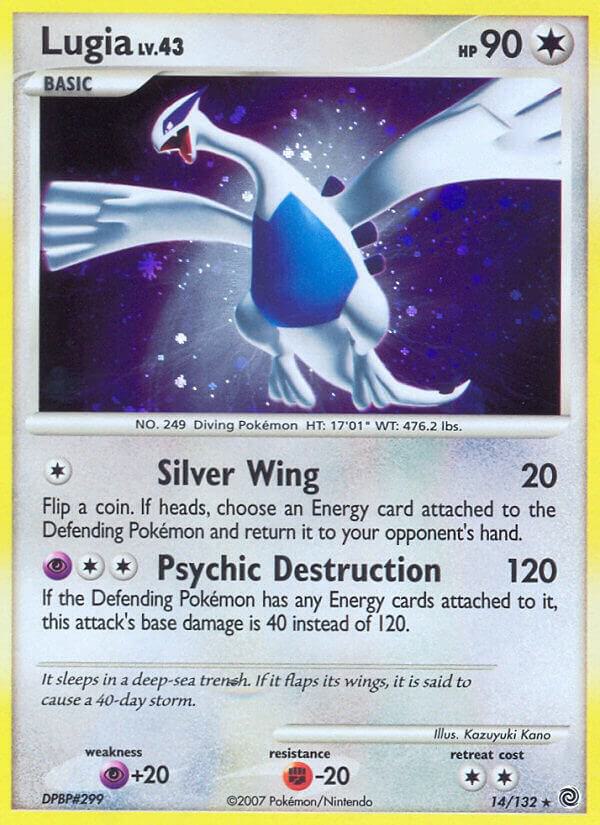 Lugia Holo Rare Secret Wonders 14/132 LP
