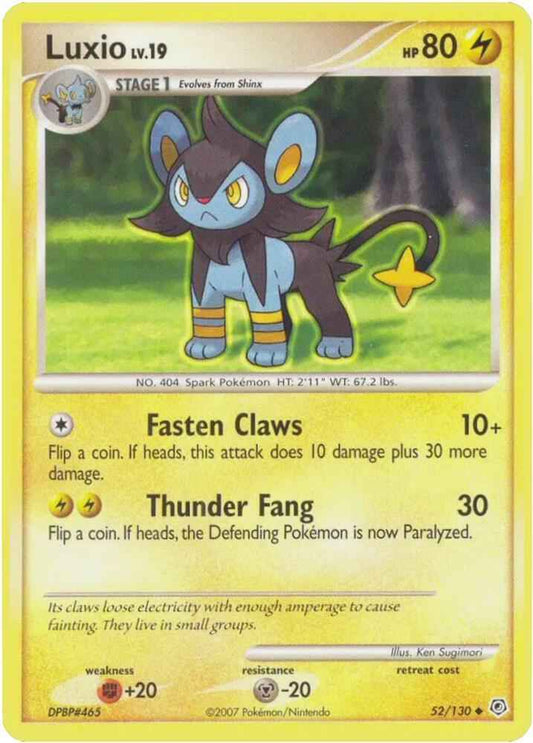 Luxio Uncommon Diamond and Pearl 52/130 HP