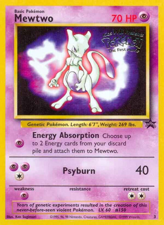 Mewtwo (Movie Promo) Promo WoTC Promo 03/53 MP
