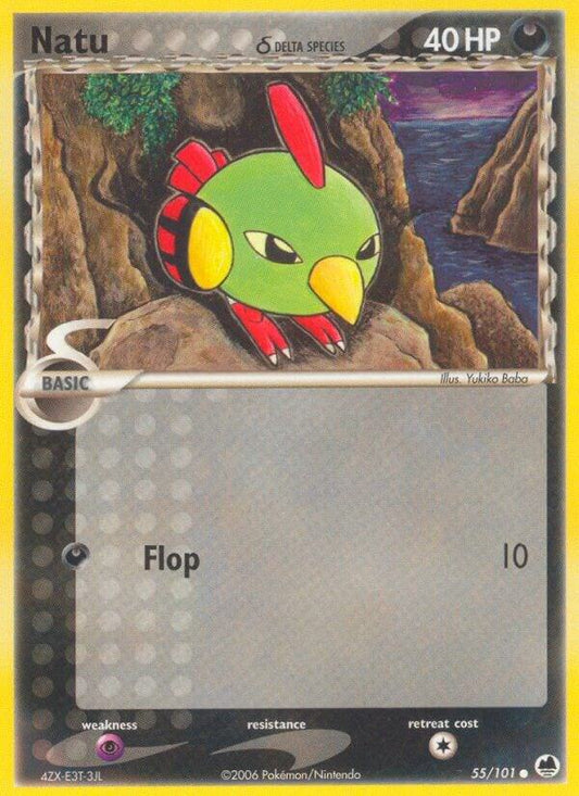 Natu (Delta Species) Common EX Dragon Frontiers 55/101 NM